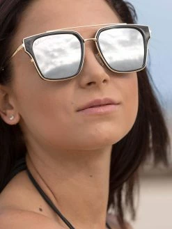 Dollboxx Ava - Silver Black Sunglasses -Dollboxx Import Shop Ava Silver Black Sunglasses Sunglasses dollboxx 10 0cde437c 1d7d 42f8 8451 264a7f92bcc3