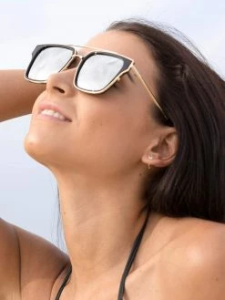 Dollboxx Ava - Silver Black Sunglasses -Dollboxx Import Shop Ava Silver Black Sunglasses Sunglasses dollboxx 4 b46ddddc bd35 4963 9aa7 16dc287c495d