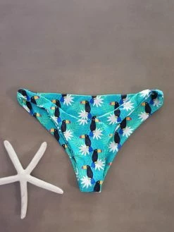 Dollboxx Betty Cheeky Bikini Bottom - Toucan Party