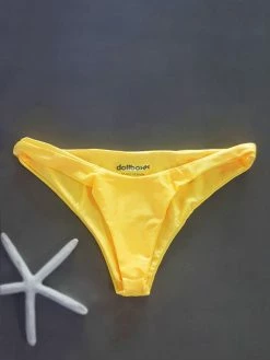 Dollboxx Betty Cheeky Bikini Bottom - Yellow