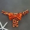 Dollboxx Booty Pop Bow Bikini Bottom - Fierce/Bronze