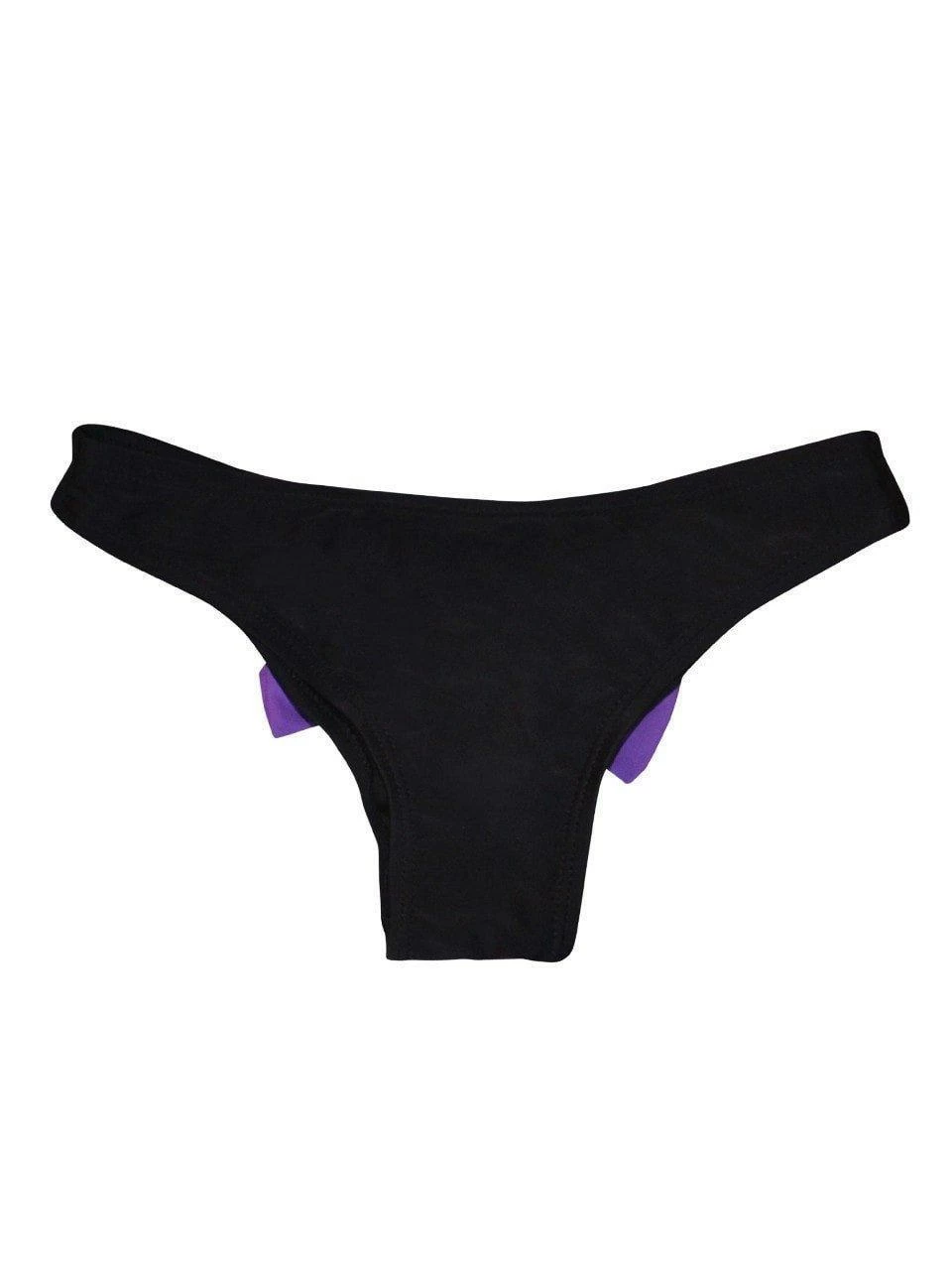 Dollboxx Booty Pop Bow Bikini Bottom - Purple Pop 5 Dollboxx Booty Pop Bow Bikini Bottom - Purple Pop - Image 5