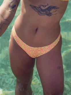 Dollboxx Booty Pop Bow Bikini Bottom - Savage Yellow/Pink -Dollboxx Import Shop Booty Pop Bow Bikini Bottom Savage YellowPink Swimwear dollboxx 3 a5a5cbc4 85a8 42bc ba50 bfd127052fb0