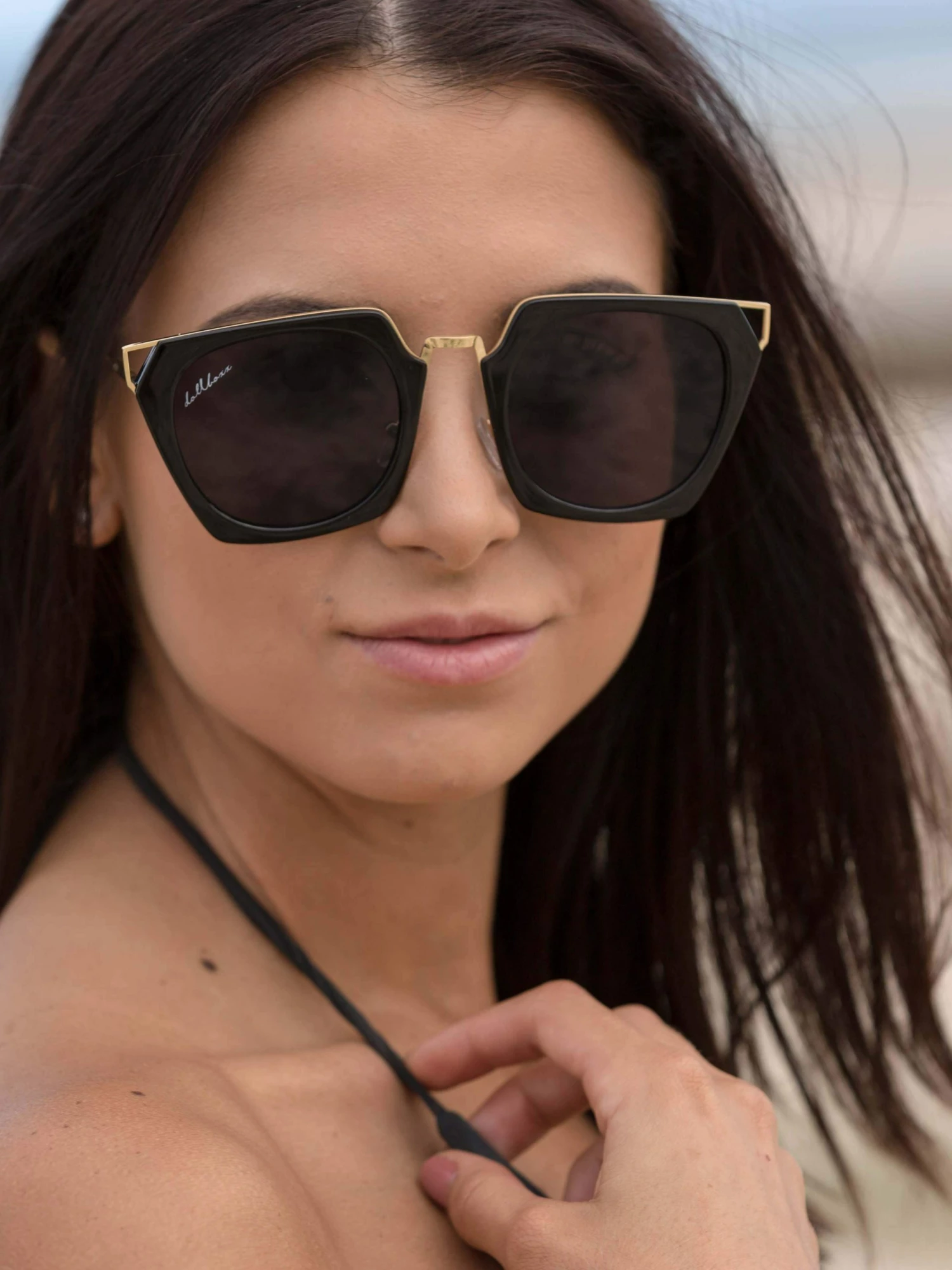 Dollboxx Camilla - Black Sunglasses 2 Dollboxx Camilla - Black Sunglasses - Image 2