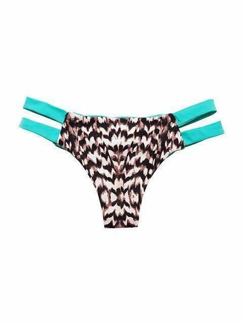 Dollboxx Cheeky Bow Brazilian Bikini Bottom - Contiki 6 Dollboxx Cheeky Bow Brazilian Bikini Bottom - Contiki - Image 6