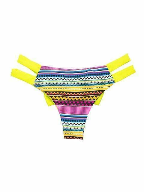 Dollboxx Cheeky Bow Brazilian Bikini Bottom - Fiji 15 Dollboxx Cheeky Bow Brazilian Bikini Bottom - Fiji - Image 15