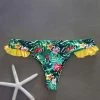 Dollboxx Cheeky Frill Bikini Bottom - Maui/Yellow