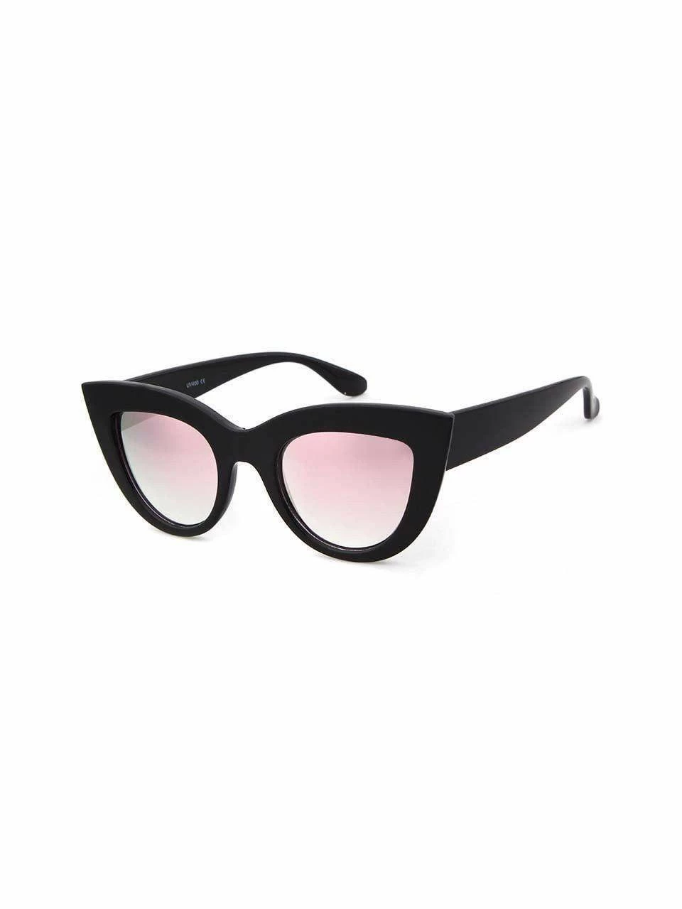 Dollboxx Chloe - Black Pink Rose Sunglasses 11 Dollboxx Chloe - Black Pink Rose Sunglasses - Image 11