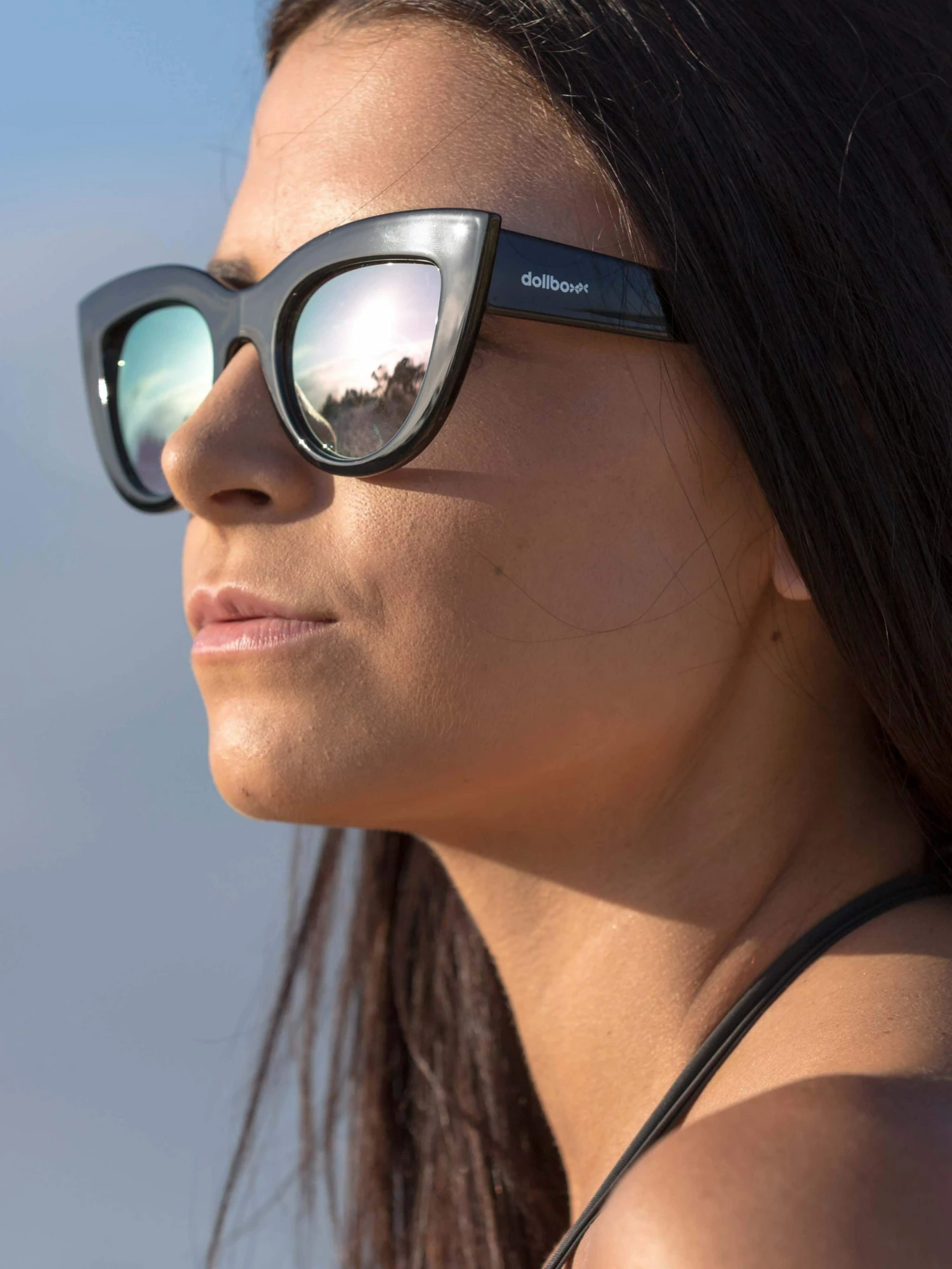 Dollboxx Chloe - Black Pink Rose Sunglasses 12 Dollboxx Chloe - Black Pink Rose Sunglasses - Image 12