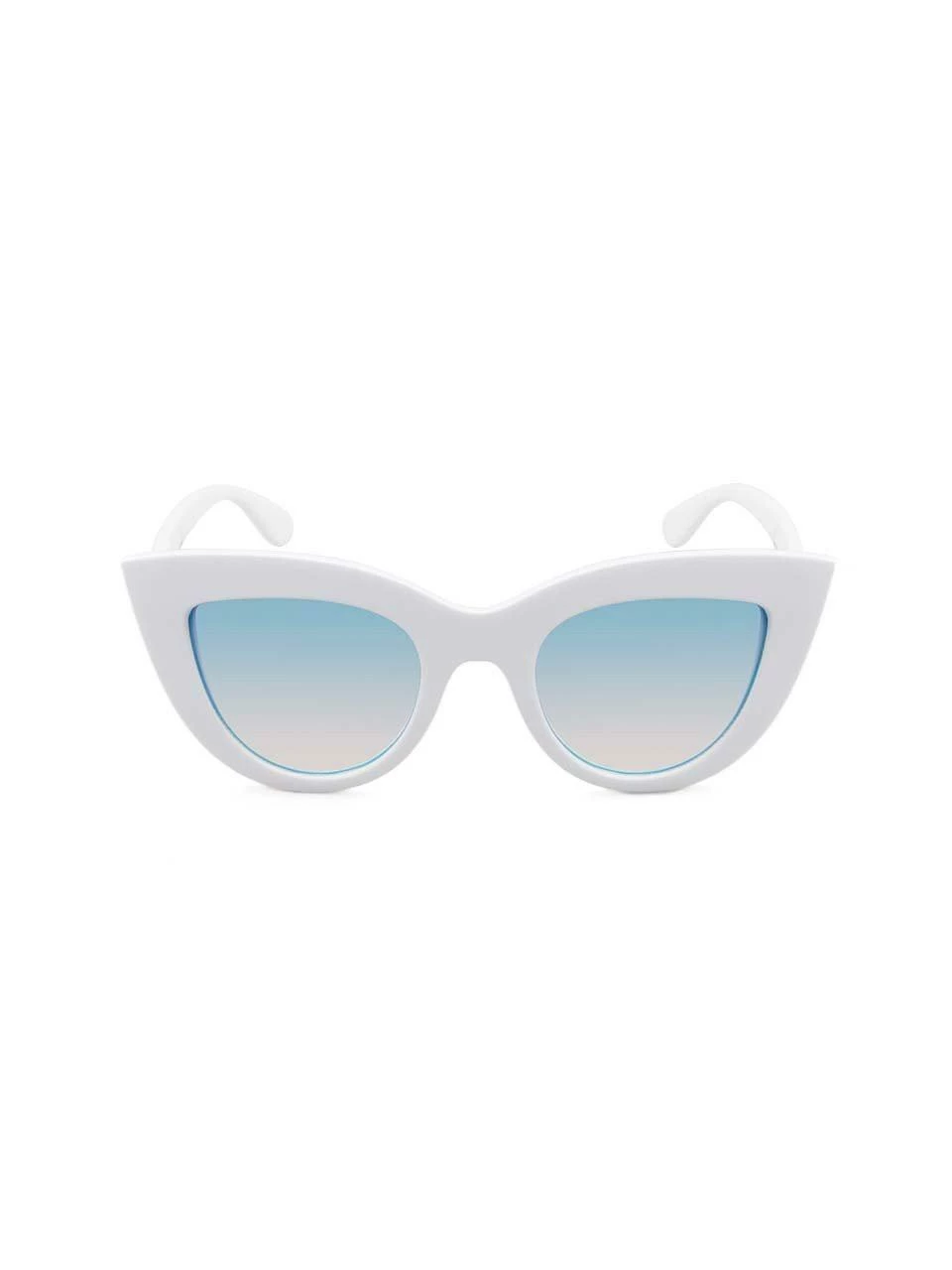 Dollboxx Chloe - White Blue Sunglasses 8 Dollboxx Chloe - White Blue Sunglasses - Image 8