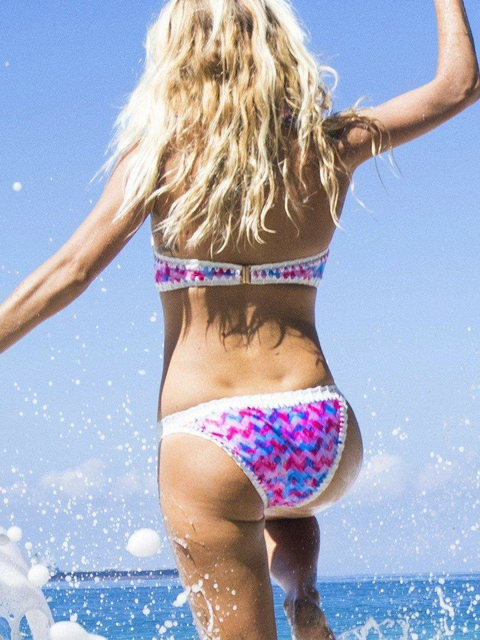 Dollboxx Crochet Trim Classic Bikini Bottom - Confetti Mermaid 7 Dollboxx Crochet Trim Classic Bikini Bottom - Confetti Mermaid - Image 7