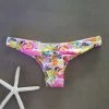 Dollboxx Flaunt It Cheeky Bikini Bottom - Flamingo Dance