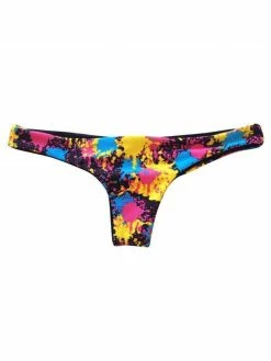 Dollboxx Flaunt It Cheeky Bottoms - Paint Splash -Dollboxx Import Shop Flaunt It Cheeky Bottoms Paint Splash Swimwear dollboxx 15 15a929d8 1fa8 421a 95e8 42820415bea9