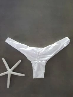 Dollboxx Flaunt It Cheeky Bottoms - White