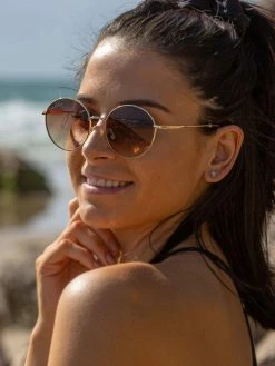 Dollboxx Freedom - Brown on Gold Sunglasses -Dollboxx Import Shop Freedom Brown on Gold Sunglasses Sunglasses dollboxx 4 b8a20a67 dcfc 4c24 a089 420802f058e3