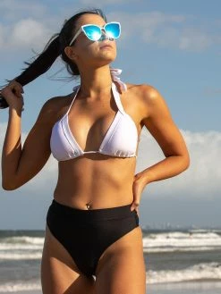 Dollboxx Juicy High Waisted Bikini Bottom - Black -Dollboxx Import Shop Juicy High Waisted Bikini Bottom Black Swimwear dollboxx 9 5132d36a 72a8 438f 91c7 11156c7f227f