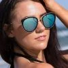 Dollboxx Marilyn - Blue Crystal Sunglasses