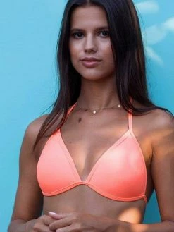 Dollboxx Mega Boost Bikini Top - Orange Pop - S