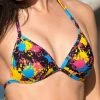 Dollboxx Mega Boost Bikini Top - Paint Splash