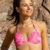 Dollboxx Mega Boost Bikini Top - Tie Dye Pink