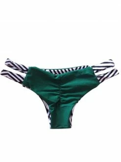 Dollboxx Reversible Cheeky Scrunch Bum Bikini Bottom - Monochrome / Khaki -Dollboxx Import Shop Reversible Cheeky Scrunch Bum Bikini Bottom Monochrome Khaki Swimwear dollboxx 6 08359d53 8500 42f4 9aa5 94920363b2d7
