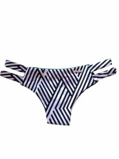 Dollboxx Reversible Cheeky Scrunch Bum Bikini Bottom - Monochrome / Khaki -Dollboxx Import Shop Reversible Cheeky Scrunch Bum Bikini Bottom Monochrome Khaki Swimwear dollboxx 7 00342536 1cce 4d07 af71 79f83ab906f4