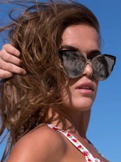 Dollboxx Slay - Silver / Black Sunglasses