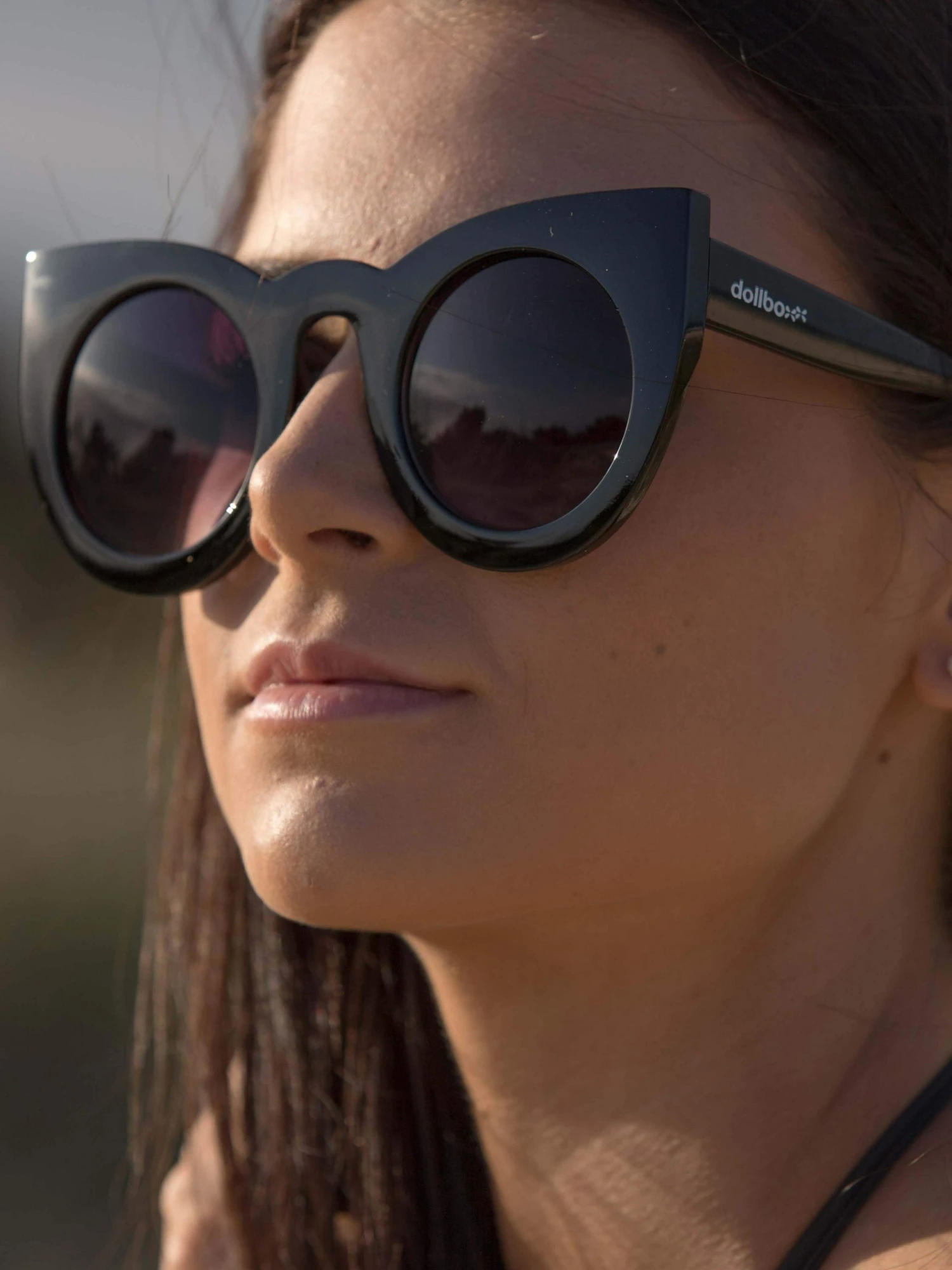 Dollboxx Tammy - Black Sunglasses 2 Dollboxx Tammy - Black Sunglasses - Image 2