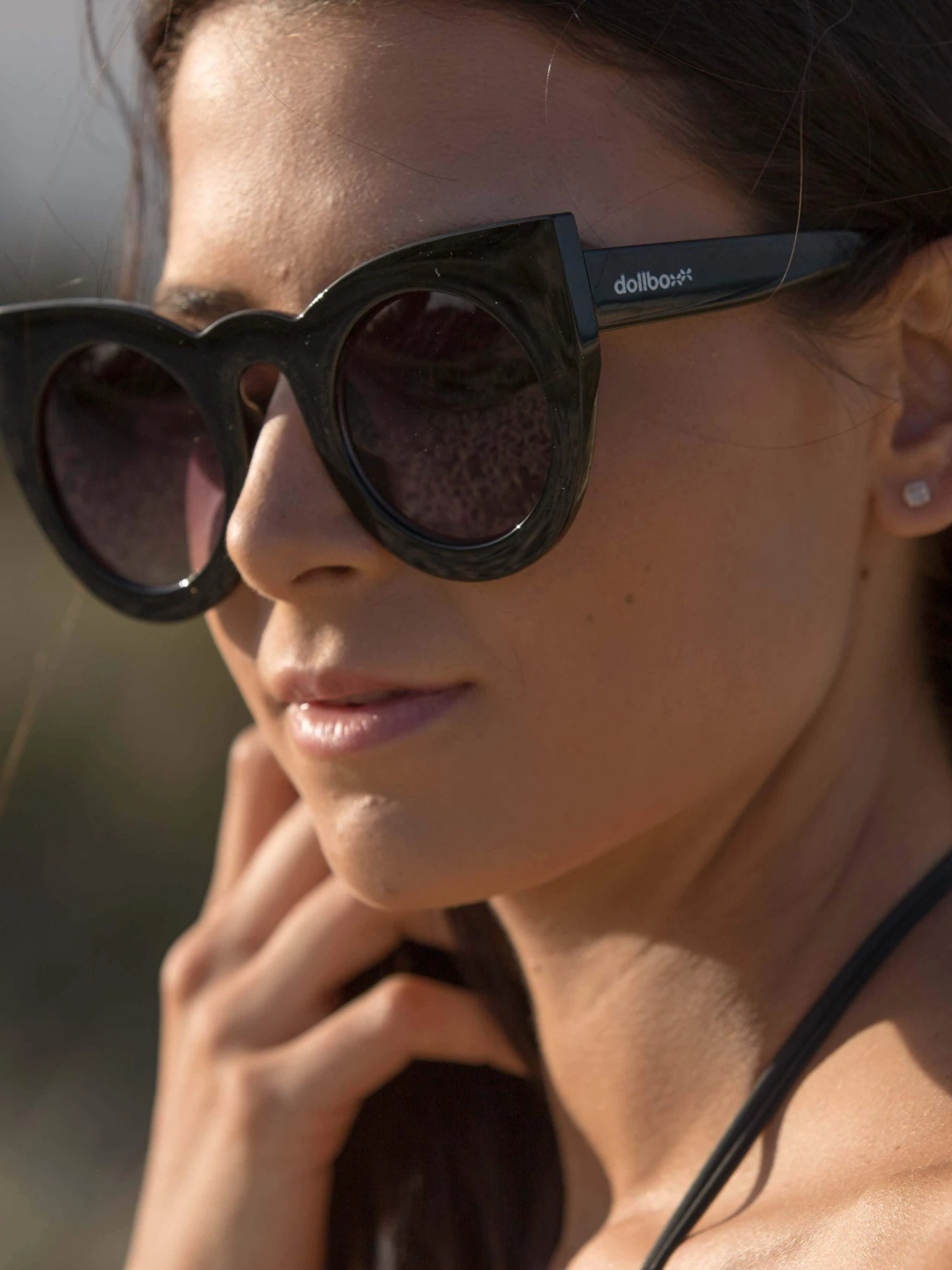 Dollboxx Tammy - Black Sunglasses 3 Dollboxx Tammy - Black Sunglasses - Image 3