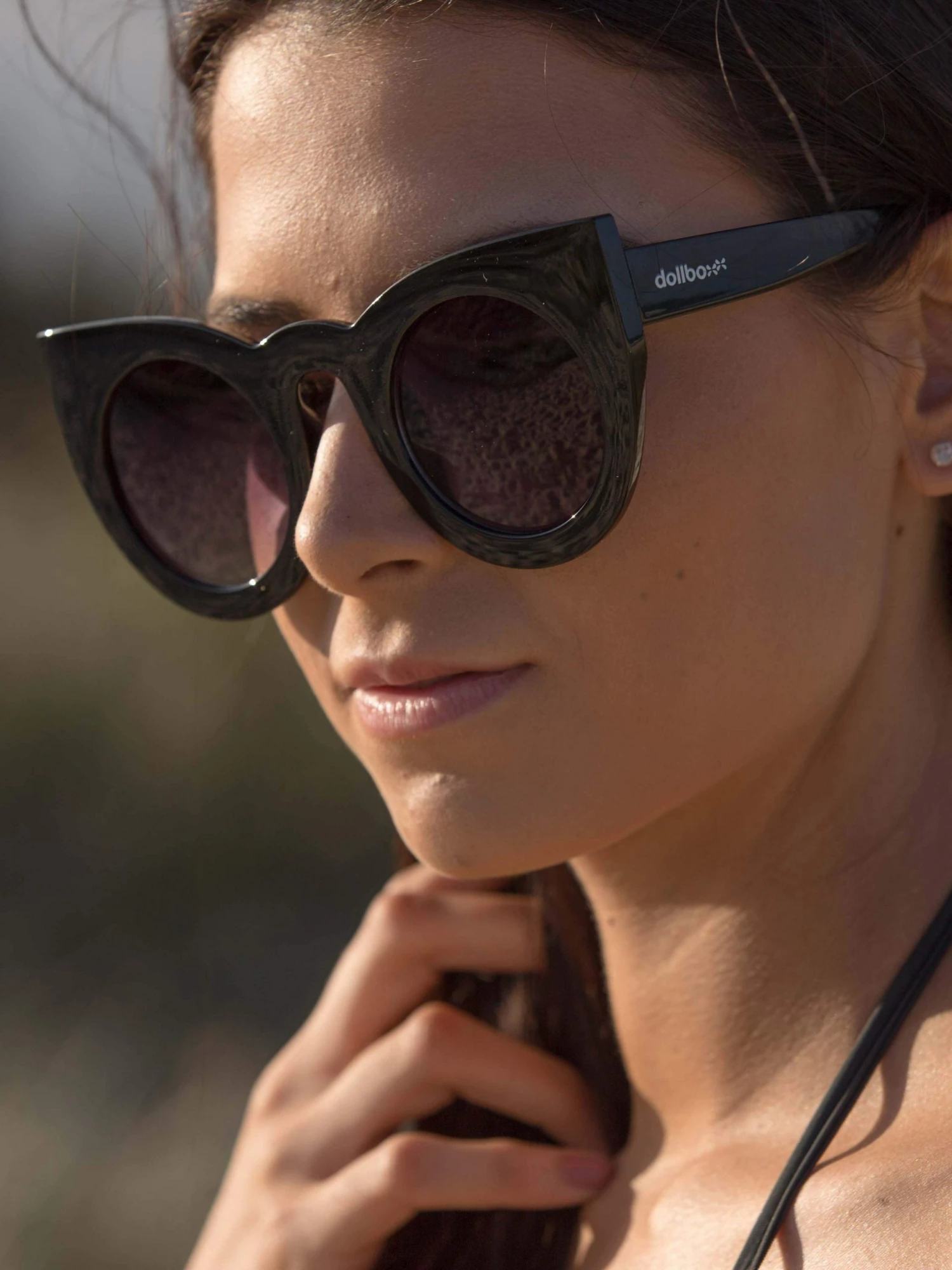 Dollboxx Tammy - Black Sunglasses 4 Dollboxx Tammy - Black Sunglasses - Image 4