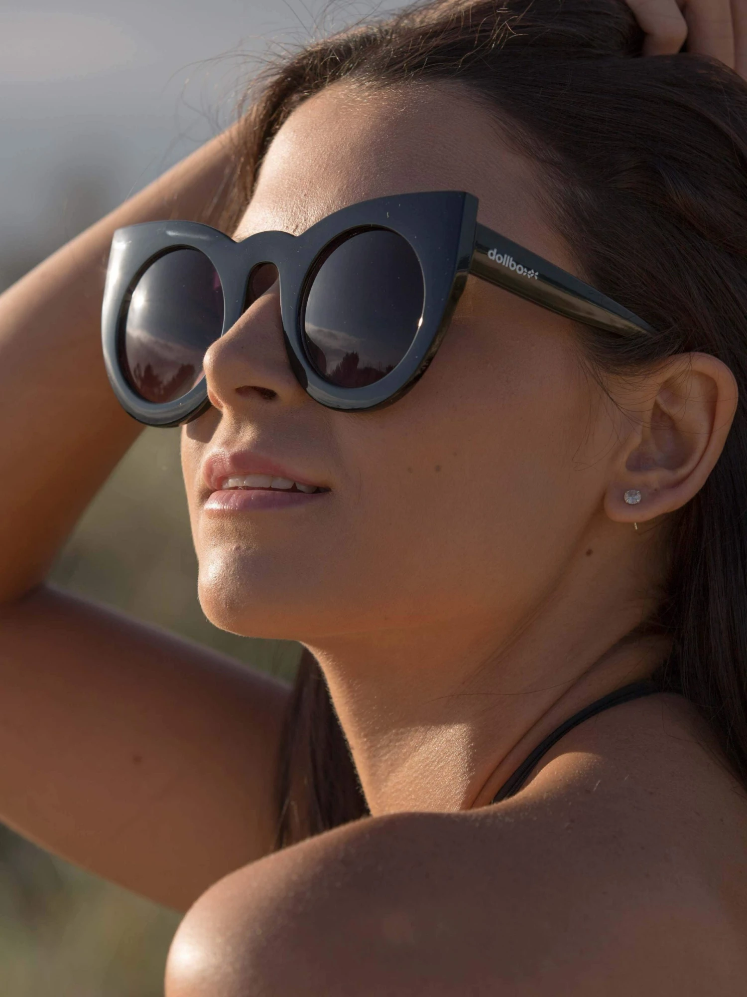 Dollboxx Tammy - Black Sunglasses 1 Dollboxx Tammy - Black Sunglasses