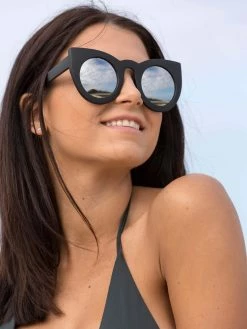 Dollboxx Tammy - Silver Black Sunglasses