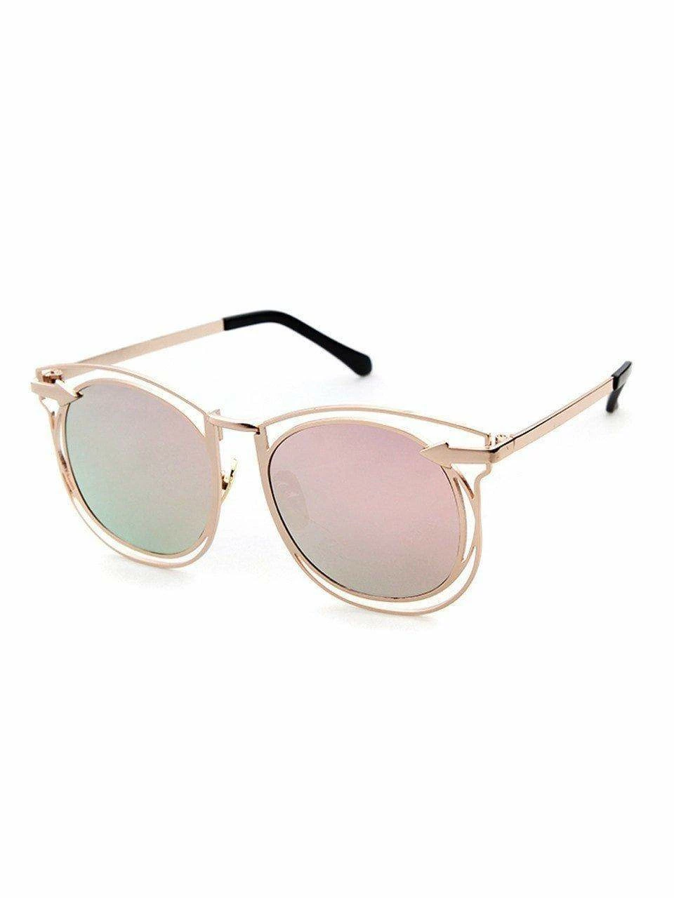 Dollboxx Vacay - Rose Gold Sunglasses 4 Dollboxx Vacay - Rose Gold Sunglasses - Image 4